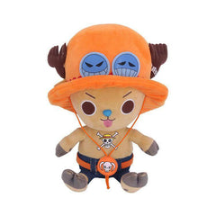 One Piece Plush Figure Chopper X Ace 11 Cm - Amuzzi