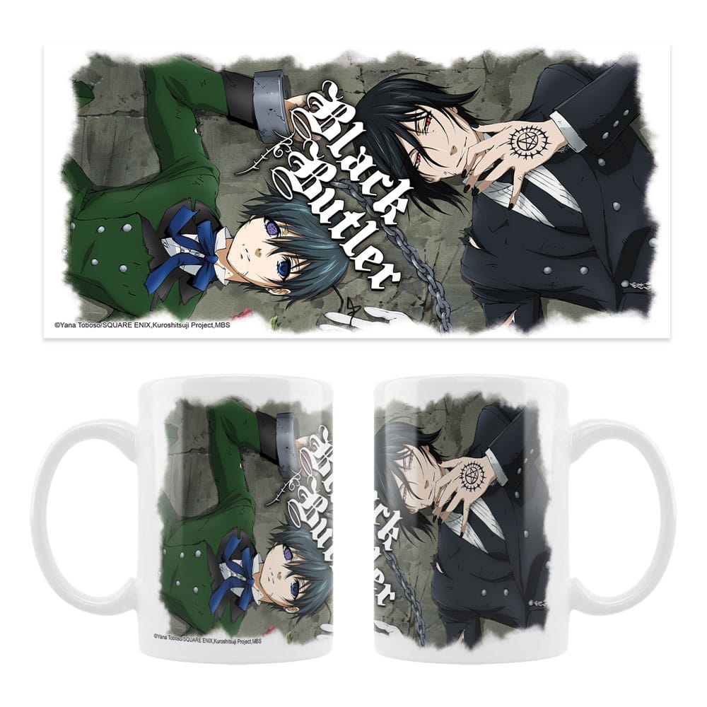 Black Butler Ceramic Mug Ciel, Sebastian 8720828183526