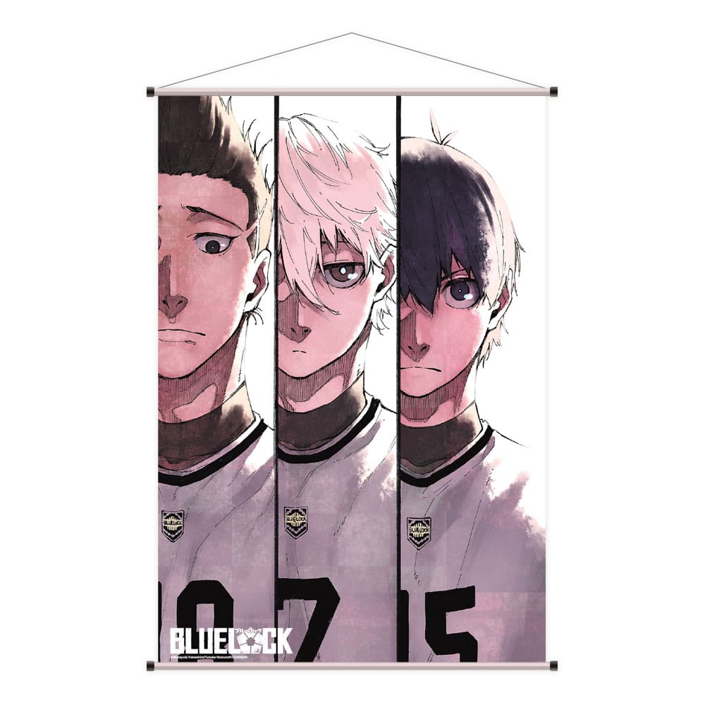 Blue Lock Wallscroll Team White 60 x 90 cm 8720828183687