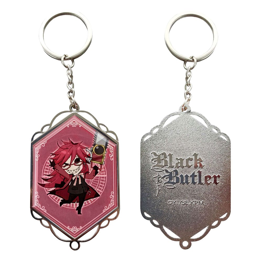 Black Butler PVC Keychain Grell 8720828183748