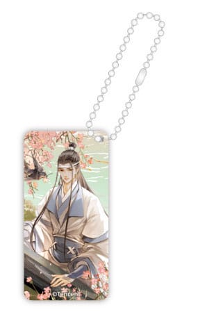 Grandmaster of Demonic Cultivation Spring Season Series Acrylic Domino Keychain Lan Wangji 6 cm 6941899601159