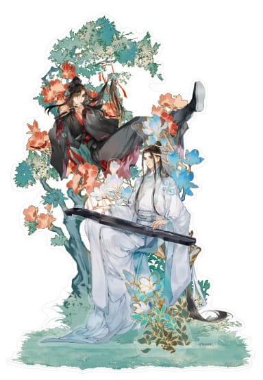 Grandmaster of Demonic Cultivation Acrylic Stand Wei Wuxian & Lan Wangji Lin Lu Wen Ge Ver. 26 cm 6941899602538