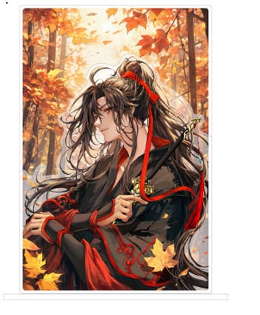 Grandmaster of Demonic Cultivation Acrylic Stand Wei Wuxian 2024 Birthday Ver. 18 cm 6941899604891