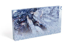 Grandmaster of Demonic Cultivation Acryl Block with Glitter Wei Wuxian & Lan Wangji Galaxy 17 x 10 cm 6941899607168