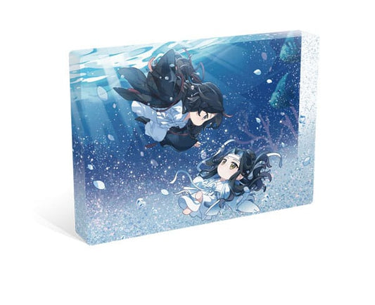 Grandmaster of Demonic Cultivation Acryl Block with Glitter Wei Wuxian & Lan Wangji Zhao Xi Chi Ver. 14 x 10 cm 6941899607243