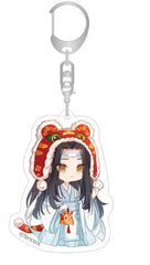 Grandmaster of Demonic Cultivation Acrylic Keychain Lan Wangji Chibi Style 7 cm 6972751618787