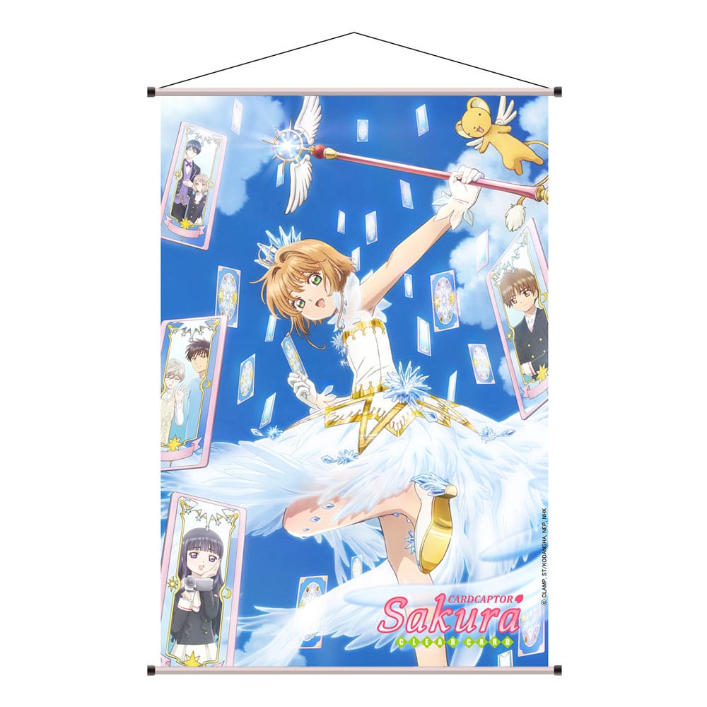 Cardcaptor Sakura Clear Card Wallscroll Sakura Kinomoto 60 x 90 cm 8721126700583