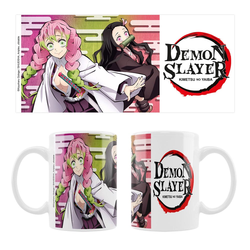 Demon Slayer Ceramic Mug Mitsuri & Nezuko 8721126700675