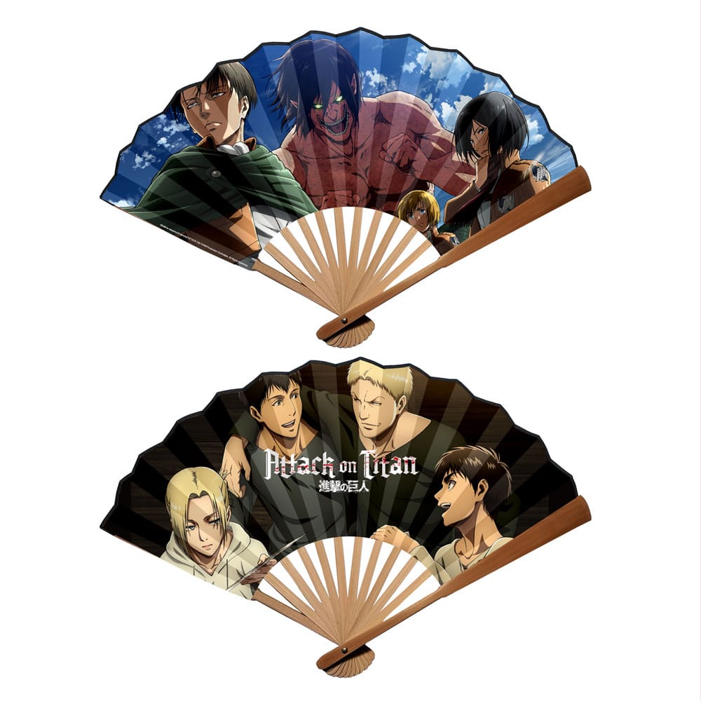 Attack on Titan Folding Fan Duty & Friendship 8721126700996