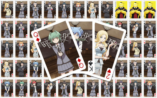 Assassination Classroom Playing Cards Characters 4260434770214