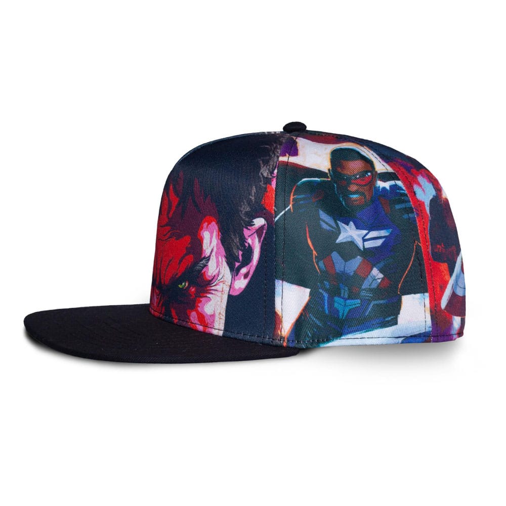 Captain America Brave New World Snapback Cap Red Hulk 8718526405842