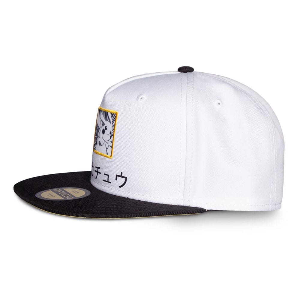 Pokémon Snapback Cap Pikachu Black, White, Yellow 8718526147162