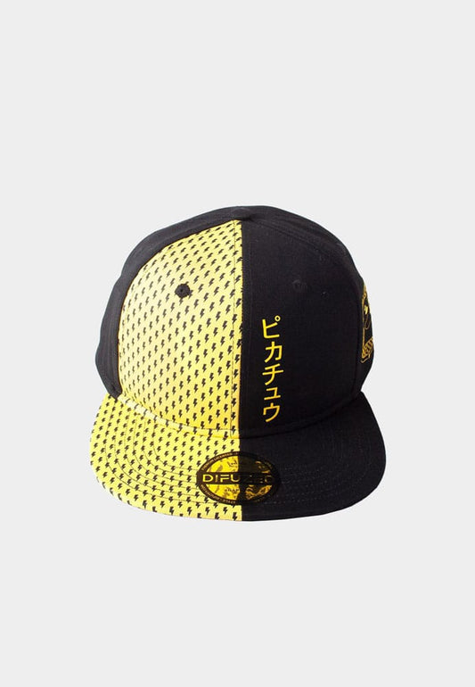 Pokemon Snapback Cap Block Pikachu 8718526111538