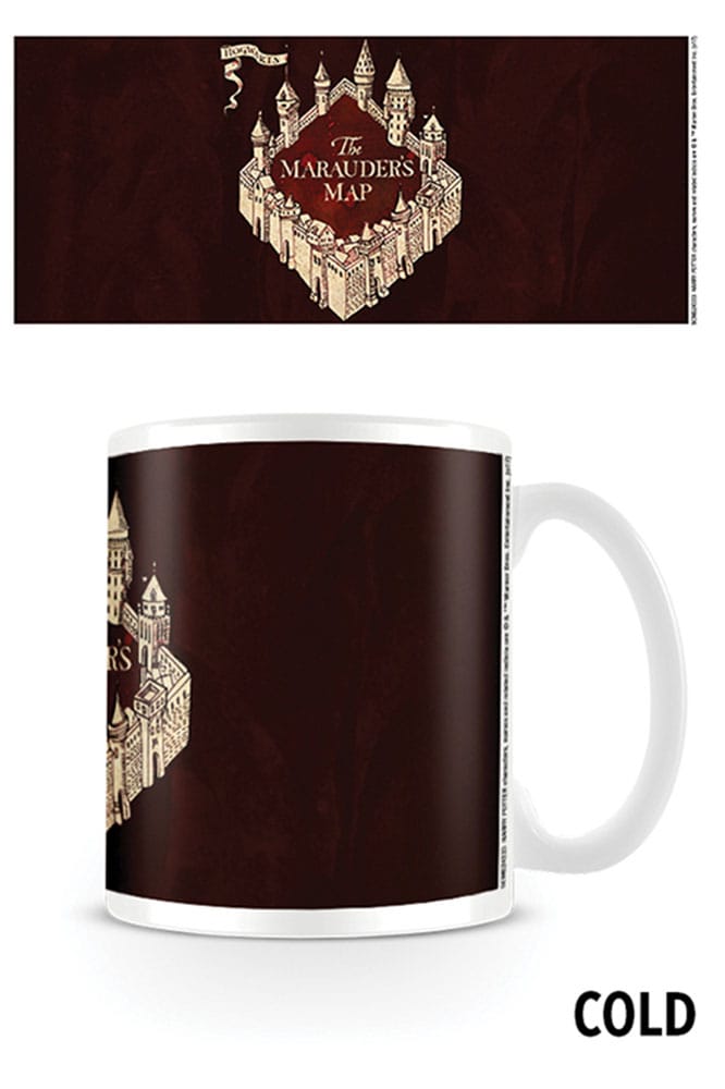 Harry Potter Heat Change Mug Marauder's Map 5050574243339