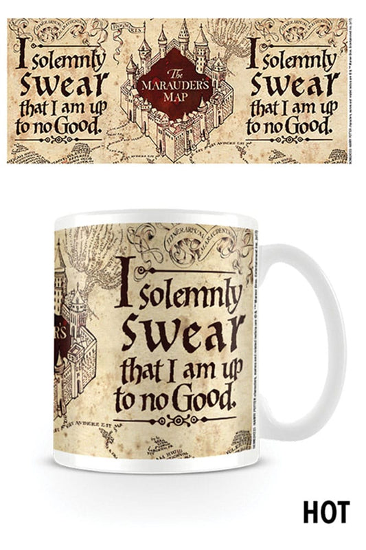 Harry Potter Heat Change Mug Marauder's Map 5050574243339