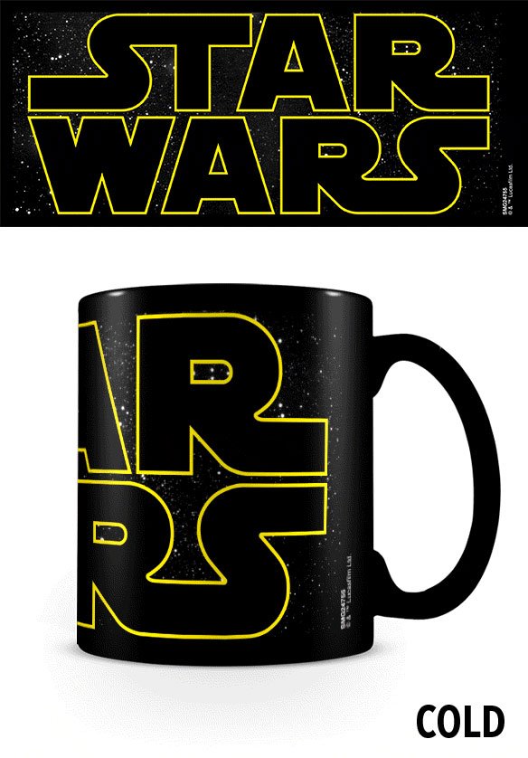 Star Wars Heat Change Mug Logo Characters 5050574247559