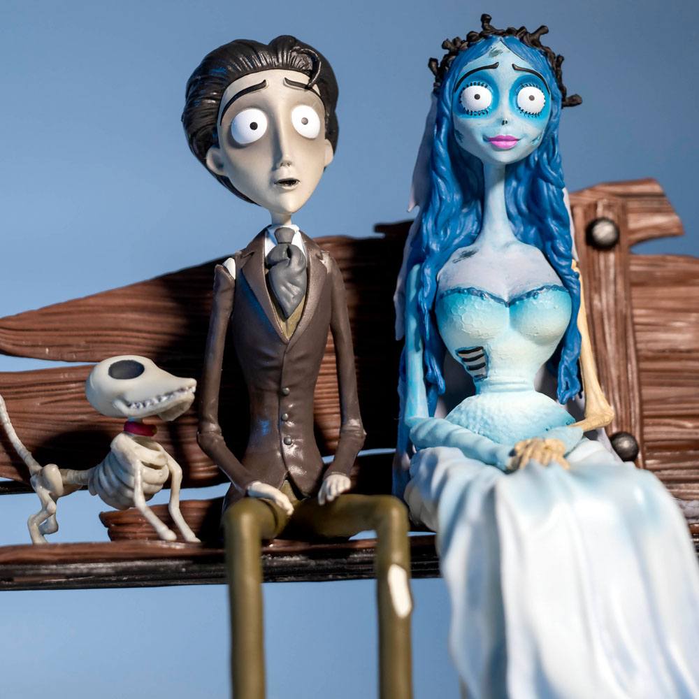 Corpse Bride PVC Statue Zero Time to Rest 8436546896883