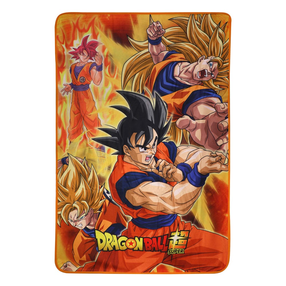 Dragon Ball Super Fleece Blanket Battle of Gods Goku 100 x 150 cm 8435450255946