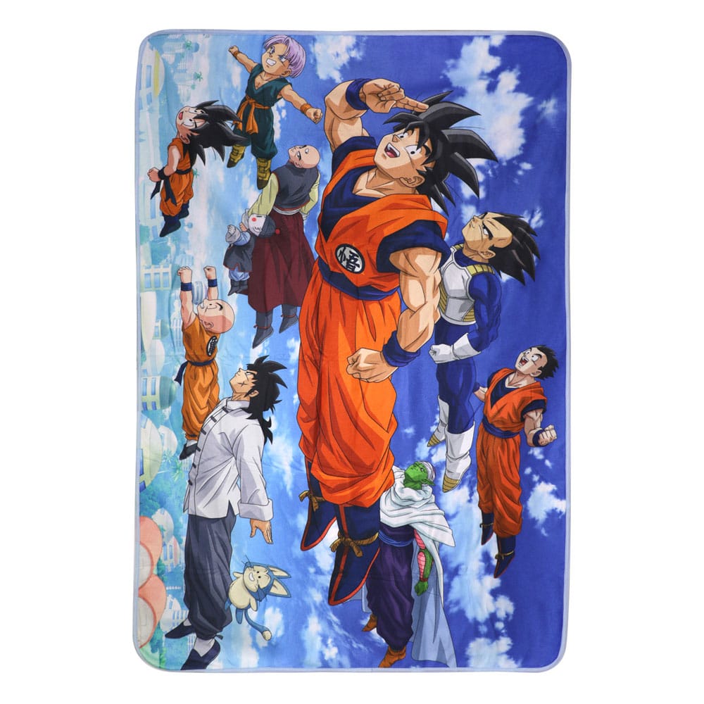 Dragon Ball Super Fleece Blanket Universe Survival Heroes 100 x 150 cm 8435450255953