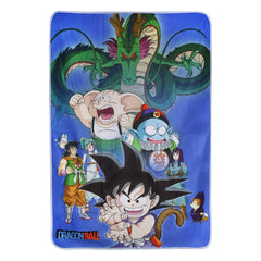 Dragon Ball Fleece Blanket Shenron and Heroes 100 x 150 cm 8435450255977