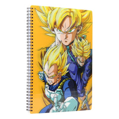 Dragon Ball Notebook with 3D-Effect Saiyans 8435450262425