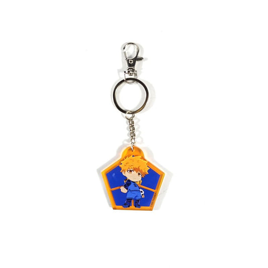 Blue Lock Acrylic Keychain Rensuke Kunigami Chibi Style 5 cm 8435450261015