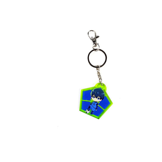 Blue Lock Acrylic Keychain Yoichi Isagi Chibi Style 5 cm 8435450261039