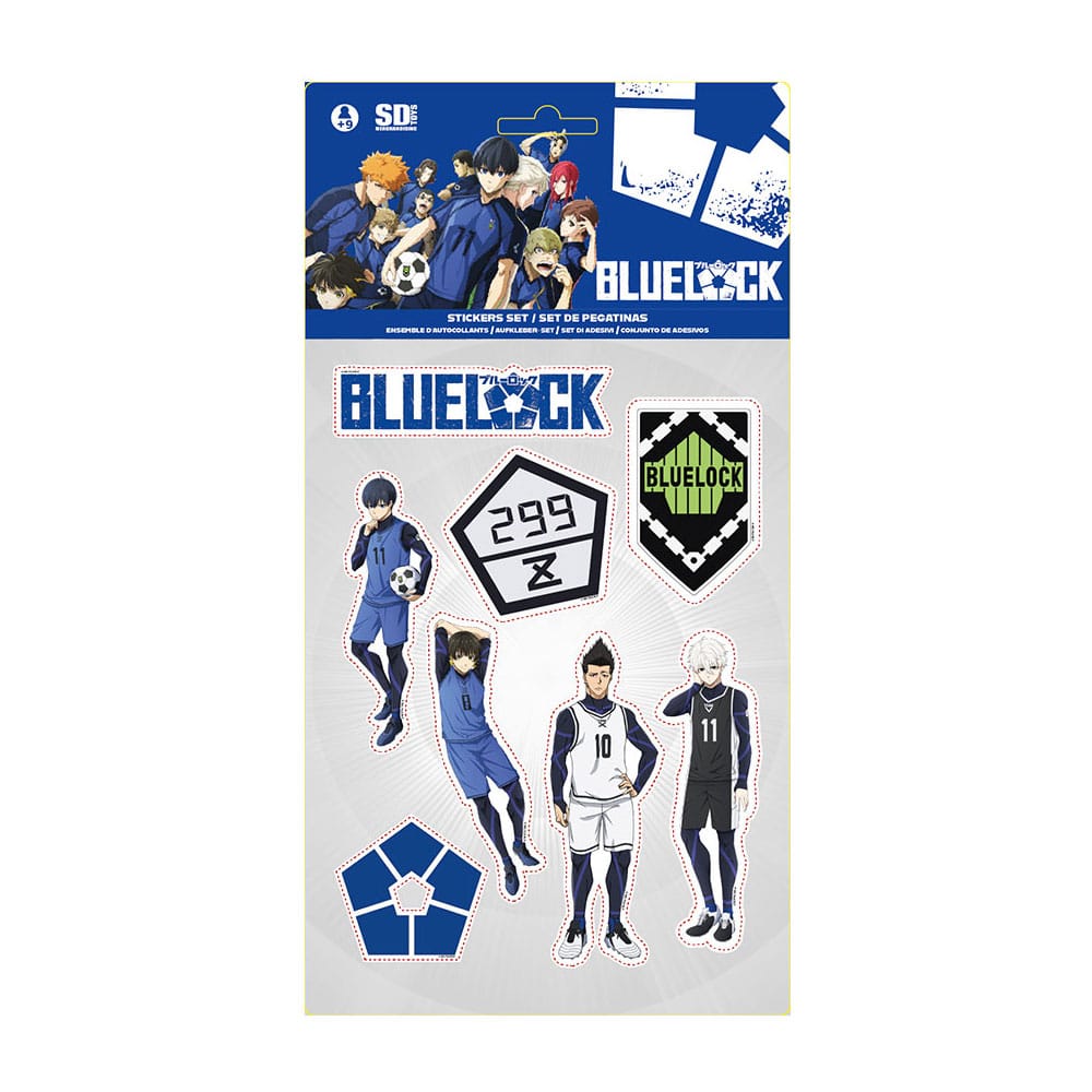 Blue Lock Deluxe Sticker Set 8435450262562