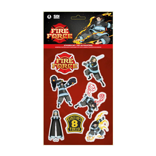 Fire Force Deluxe Sticker Set 8435450262579