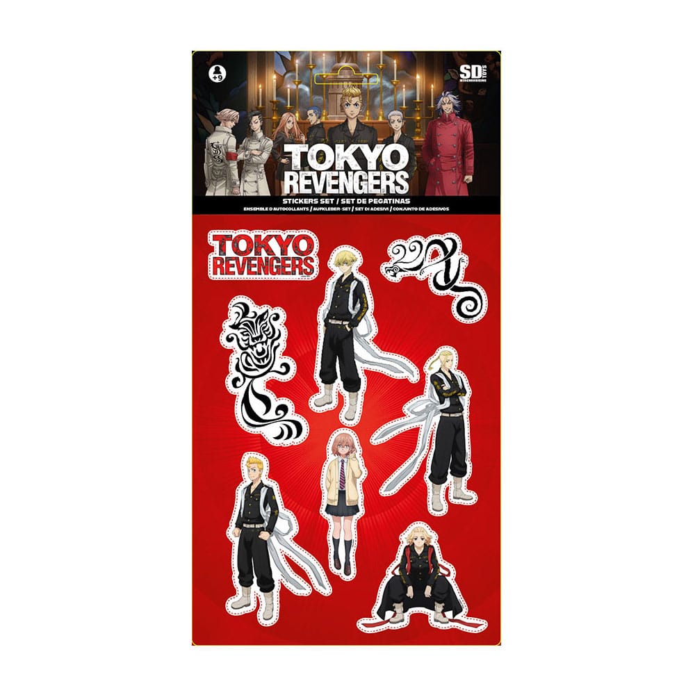 Tokyo Revengers Deluxe Sticker Set 8435450262586