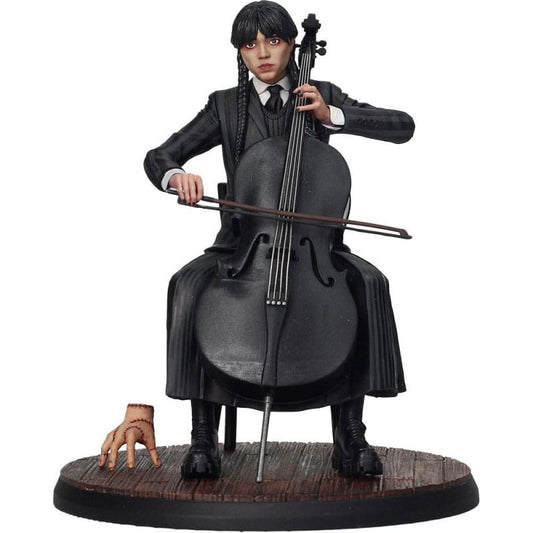 Wednesday PVC Figure Wednesday Cello 20 cm 8435450259715