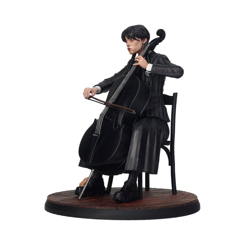 Wednesday PVC Figure Wednesday Cello 20 cm 8435450259715