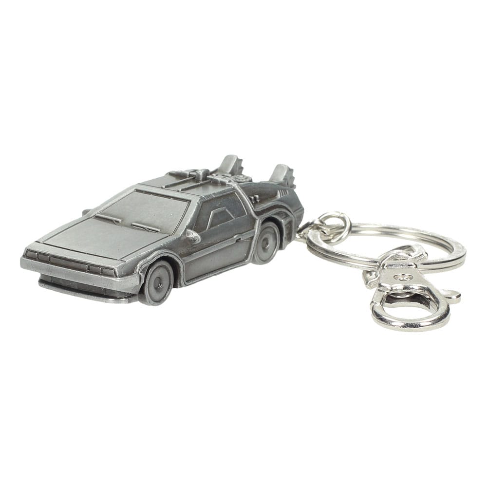 Back to the Future Metal Keychain DeLorean 7 cm 8435450201097