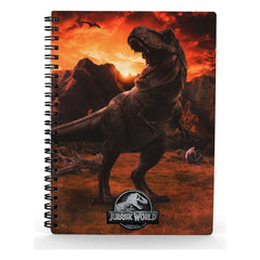 Jurassic World Notebook with 3D-Effect Into The Wild 8435450254260