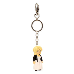 Chucky PVC Keychain Tiffany 6 cm 8435450255151