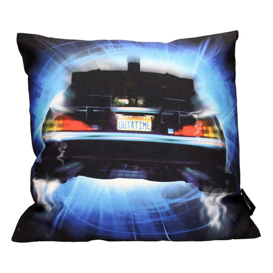 Back To The Future Pillow Delorean Roads 45 cm 8435450262432