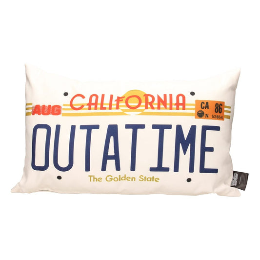 Back To The Future Pillow Out a Time 50 x 30 cm 8435450262548