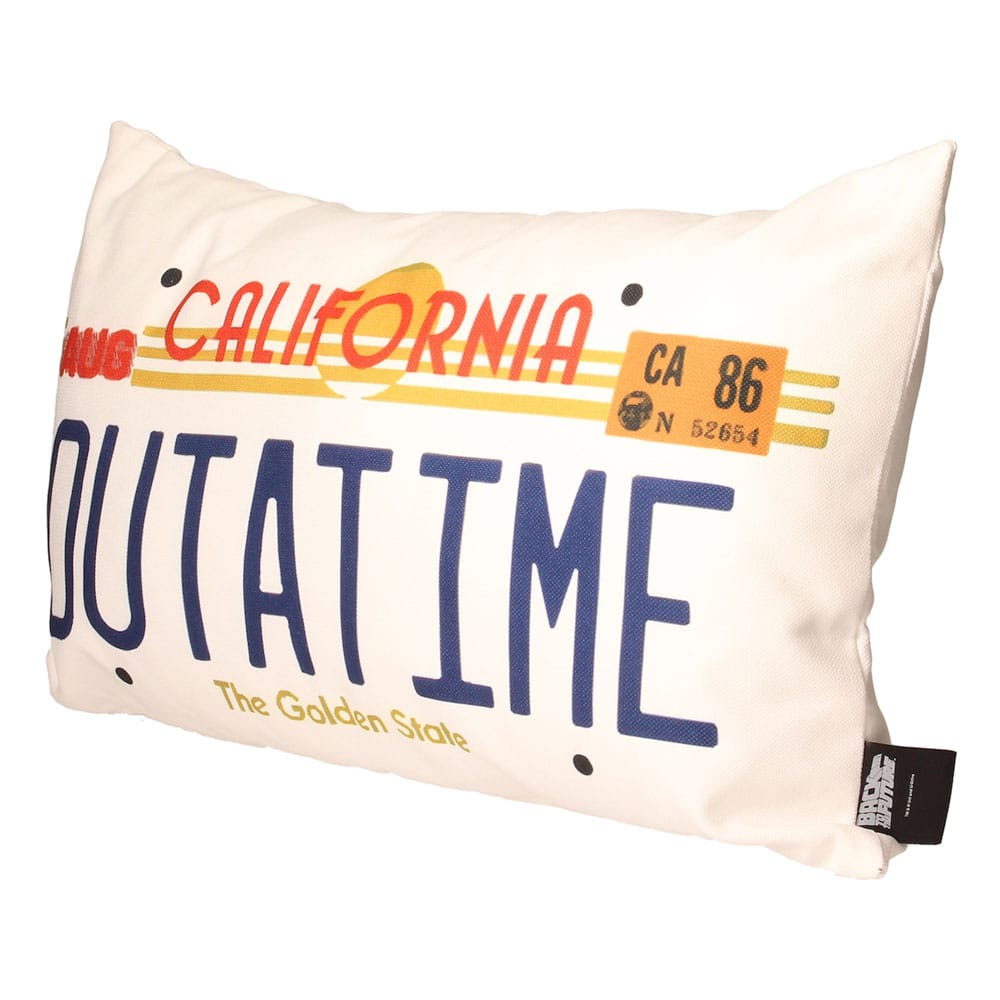 Back To The Future Pillow Out a Time 50 x 30 cm 8435450262548