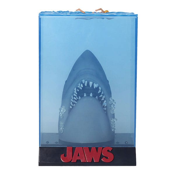 Jaws 3D Poster PVC Figure 50th Anniversary 26 cm 8435450264009