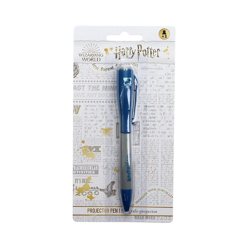 Harry Potter Pen with Light Projector Ravenclaw 8435450250538