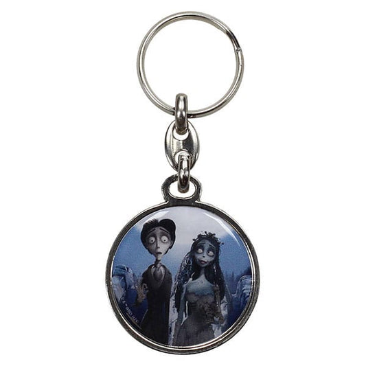 Corpse Bride Metal Keychain Victor & Emily 8435450264900