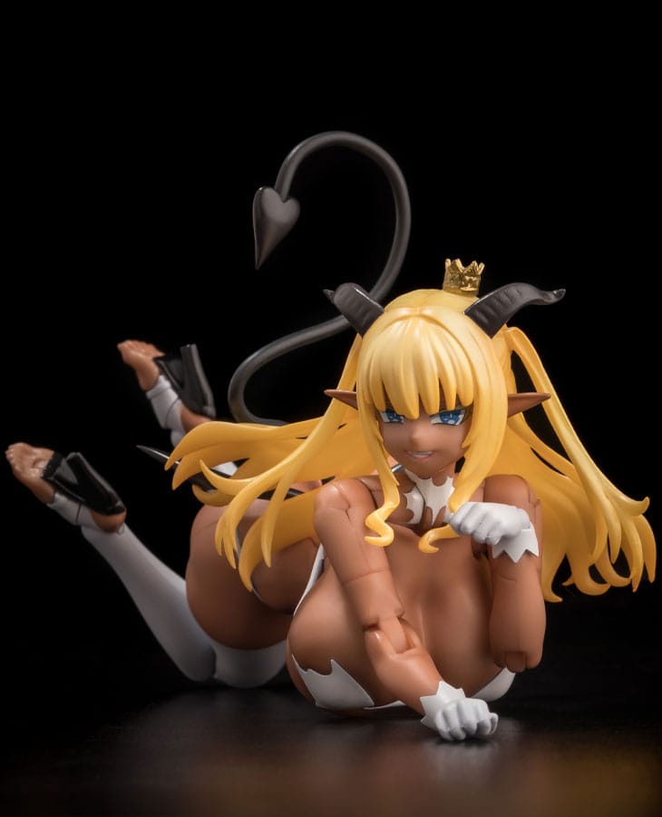 Original Character by Asanagi Girls Series Action Figure Succubus Queen Lisbeth Tanned Ver. 17 cm 4589802771111