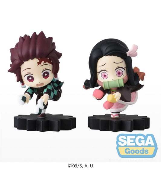 Demon Slayer: Kimetsu no Yaiba mOH!ment Figure 2-Pack Vol.1 7 cm 4582733421841