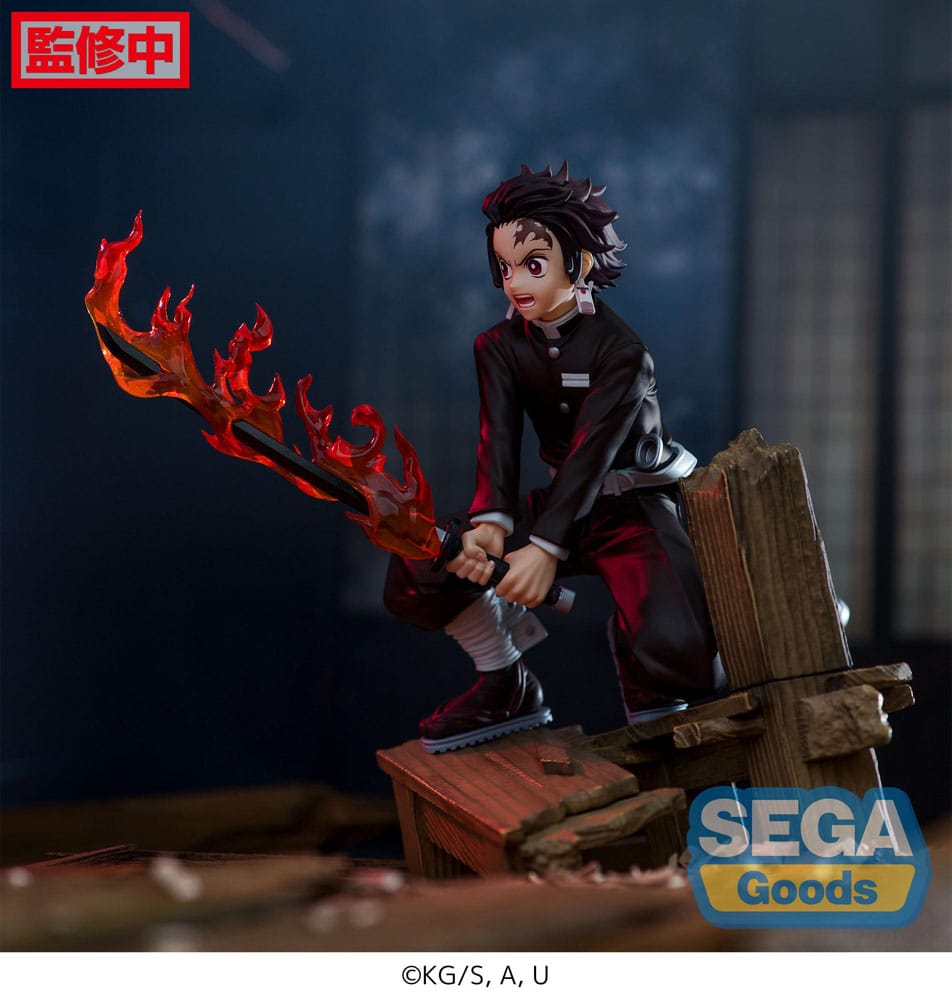 Demon Slayer: Kimetsu no Yaiba Xross Link Anime PVC Statue Tanjiro Kamado -Swordsmith Village Arc- 12 cm 4582733421896