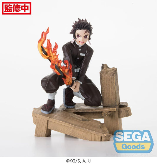 Demon Slayer: Kimetsu no Yaiba Xross Link Anime PVC Statue Tanjiro Kamado -Swordsmith Village Arc- 12 cm 4582733421896