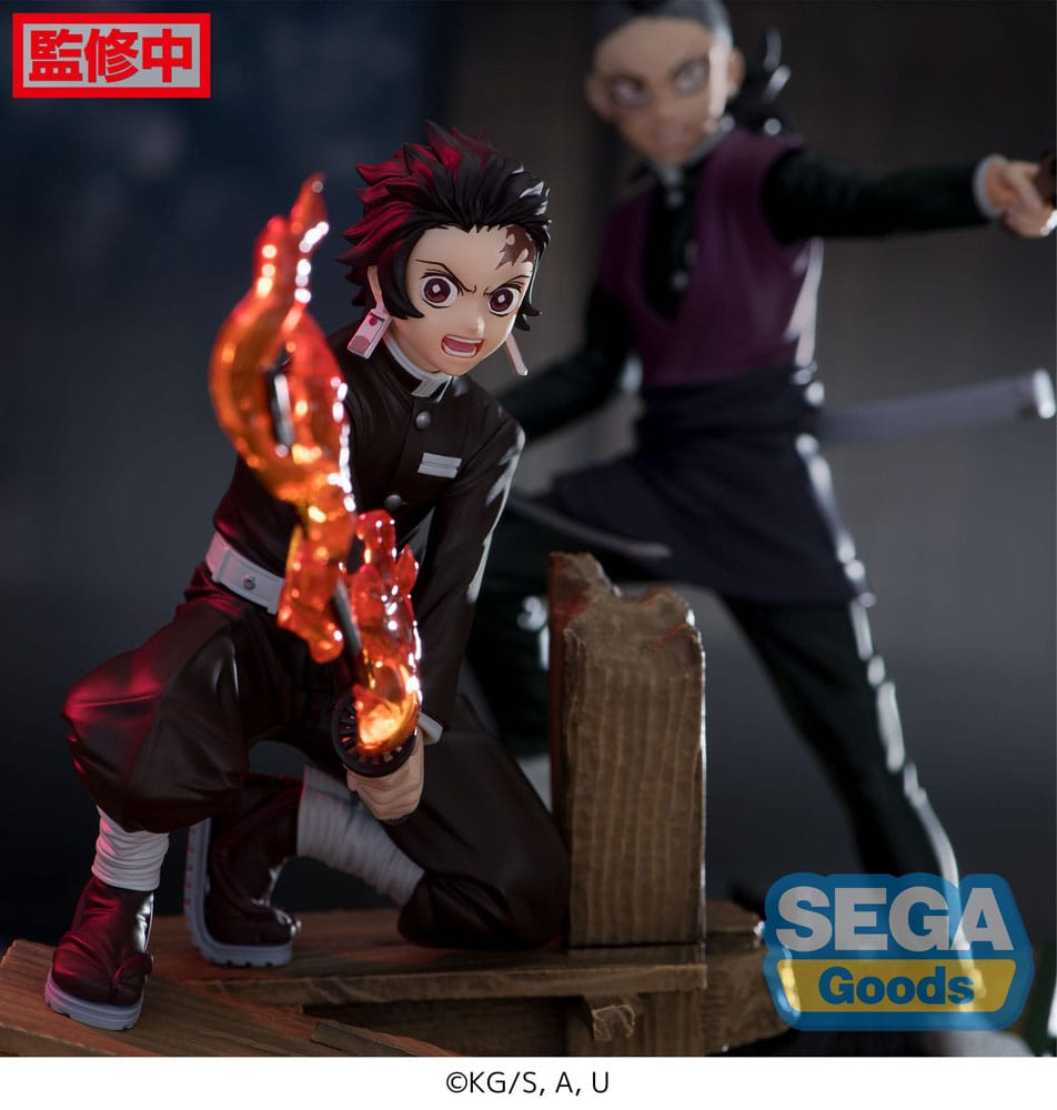 Demon Slayer: Kimetsu no Yaiba Xross Link Anime PVC Statue Tanjiro Kamado -Swordsmith Village Arc- 12 cm 4582733421896