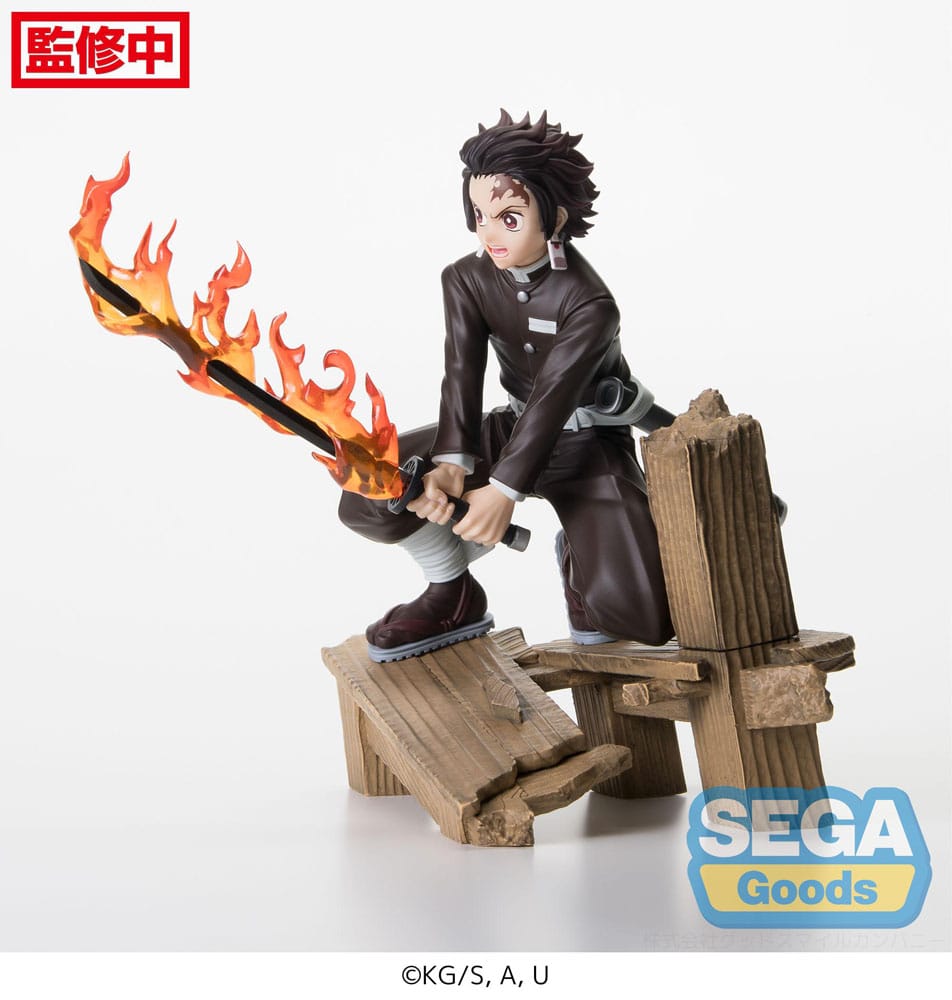 Demon Slayer: Kimetsu no Yaiba Xross Link Anime PVC Statue Tanjiro Kamado -Swordsmith Village Arc- 12 cm 4582733421896