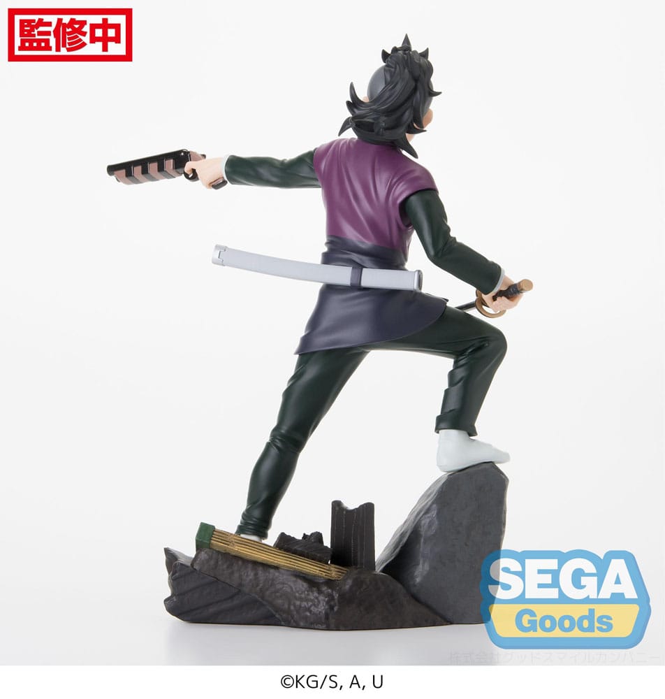 Demon Slayer: Kimetsu no Yaiba Xross Link Anime PVC Statue Genya Shinazugawa -Swordsmith Village Arc- 15 cm 4582733421902