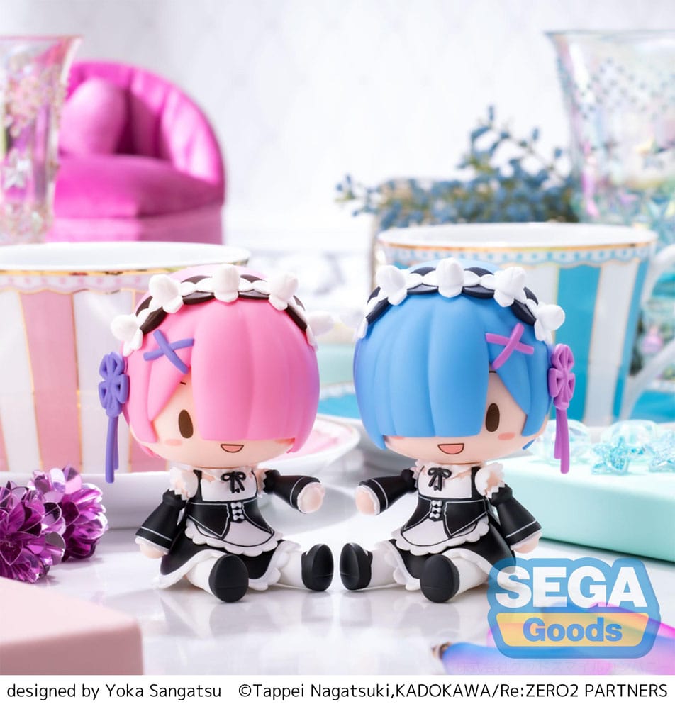 Re:Zero Starting Life in Another World Fuwa Petit Chibi Figure Rem 8 cm 4582733424101