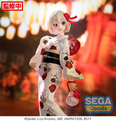 Lycoris Recoil Luminasta PVC Statue Chisato Nishikigi Going out in a yukata 19 cm 4582733428734